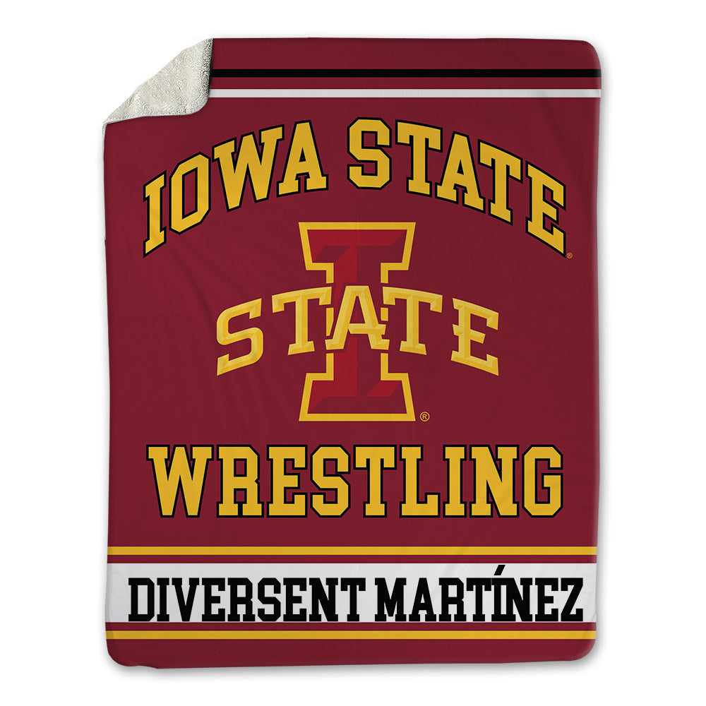 Iowa State - NCAA Wrestling : Osmany Diversent Martínez - Blanket-0