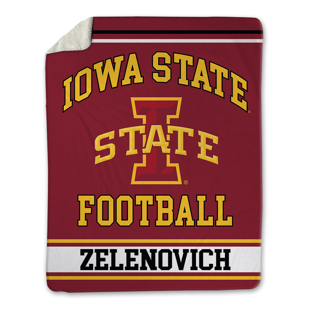 Iowa State - NCAA Football : Sam Zelenovich - Blanket-0
