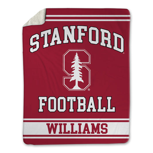 Stanford - NCAA Football : CJ Williams - Blanket-0