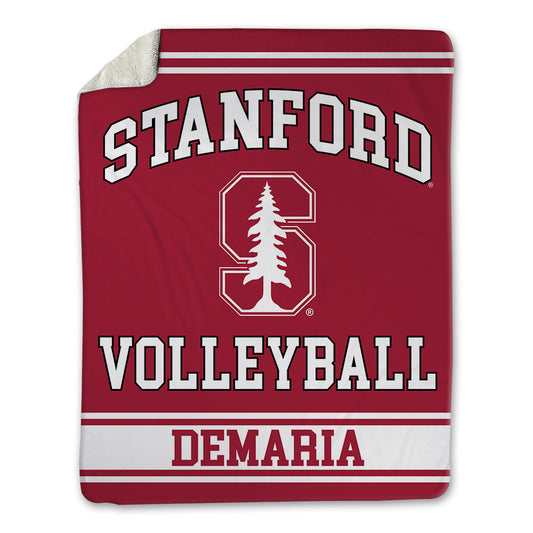 Stanford - NCAA Women's Volleyball : Kaci Demaria - Blanket-0