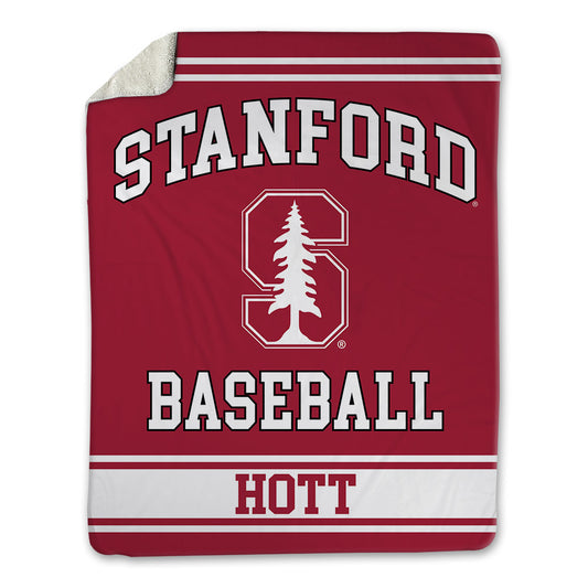 Stanford - NCAA Baseball : Ethan Hott - Blanket-0