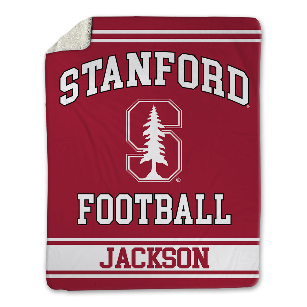 Stanford - NCAA Football : Myles Jackson - Blanket-0