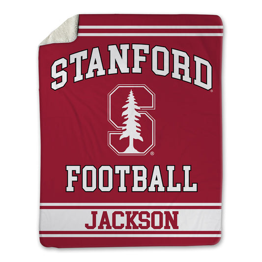 Stanford - NCAA Football : Myles Jackson - Blanket-0