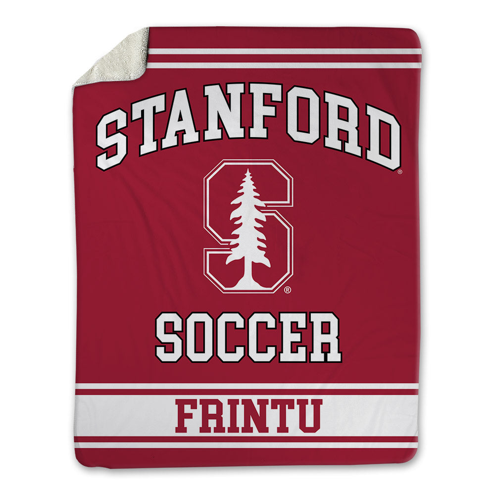 Stanford - NCAA Men's Soccer : Eric Frintu - Blanket-0