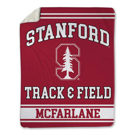 Stanford - NCAA Men's Track & Field : Aidan McFarlane - Blanket-0
