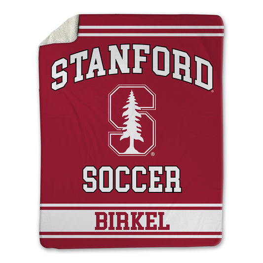 Stanford - NCAA Women's Soccer : Caroline Birkel - Blanket-0