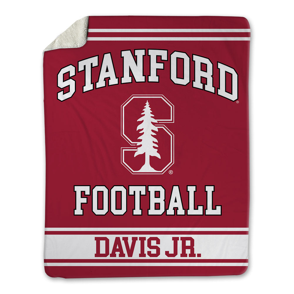 Stanford - NCAA Football : Chris Davis Jr. - Blanket-0
