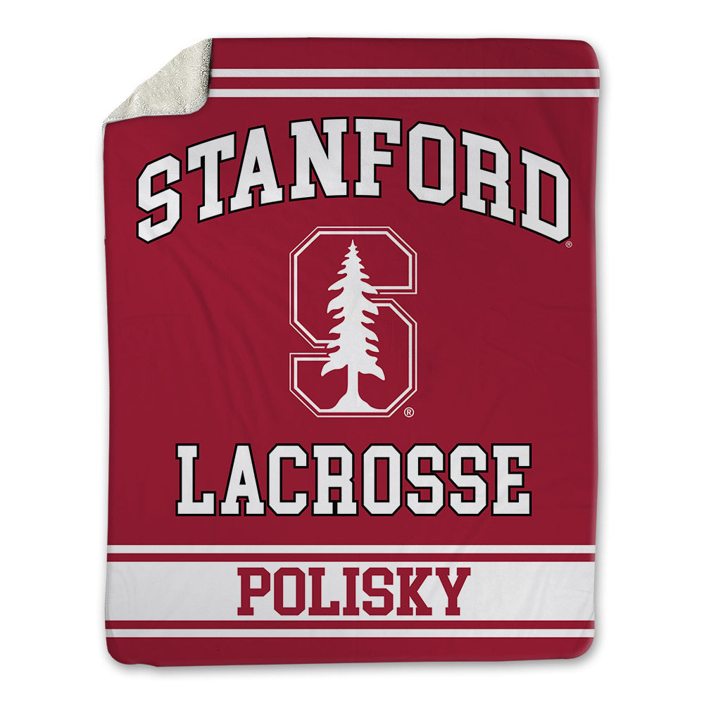 Stanford - NCAA Women's Lacrosse : Aliya Polisky - Blanket-0