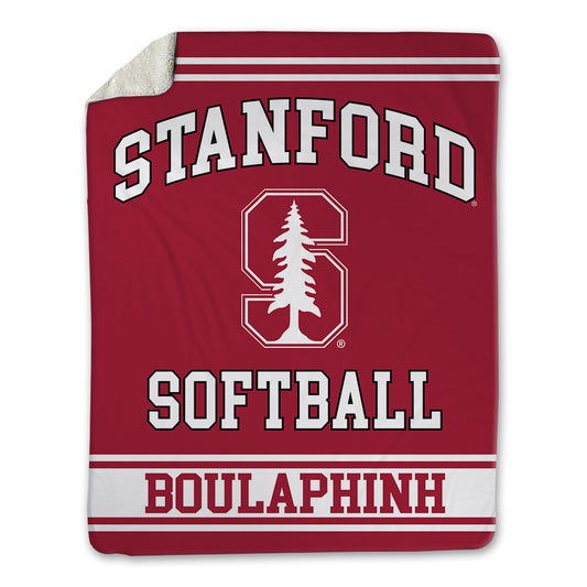 Stanford - NCAA Softball : Sydney Boulaphinh - Blanket-0