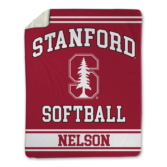 Stanford - NCAA Softball : Taylor Nelson - Blanket-0