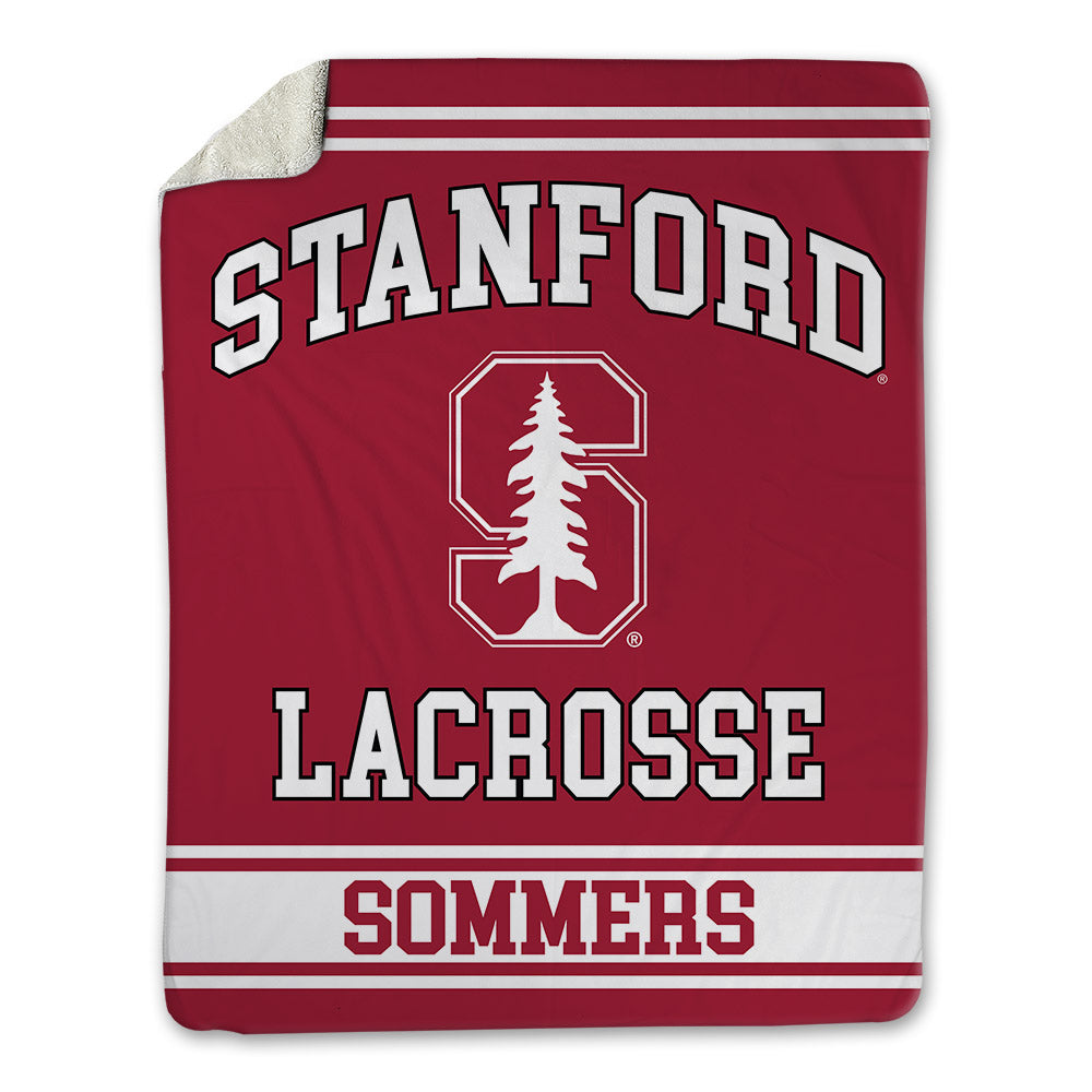 Stanford - NCAA Women's Lacrosse : Kaleigh Sommers - Blanket-0