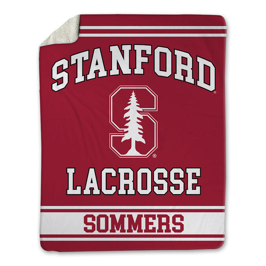 Stanford - NCAA Women's Lacrosse : Kaleigh Sommers - Blanket-0