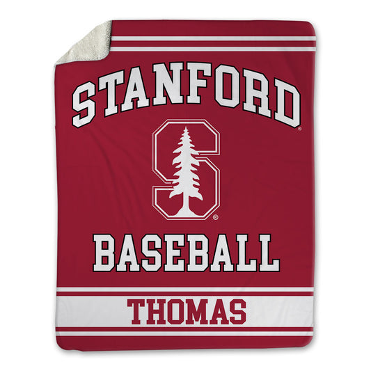 Stanford - NCAA Baseball : Kassius Thomas - Blanket-0