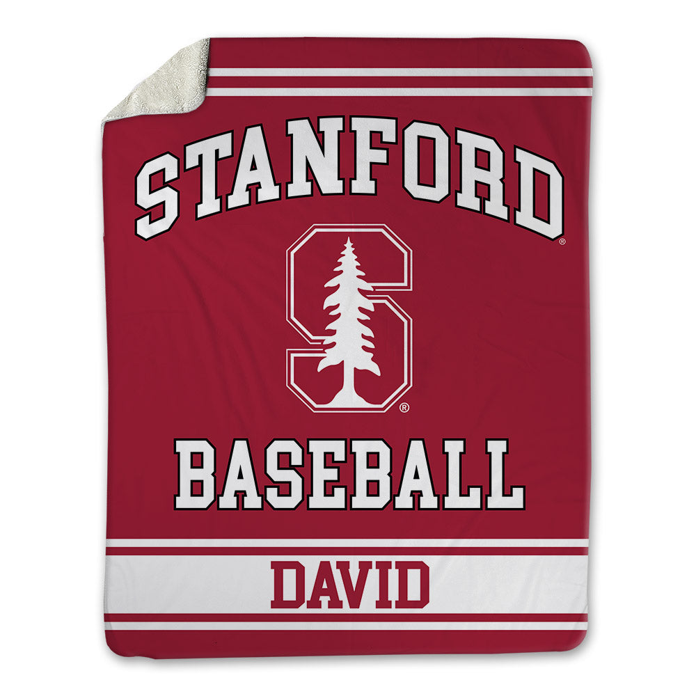 Stanford - NCAA Baseball : Sebastian David - Blanket-0