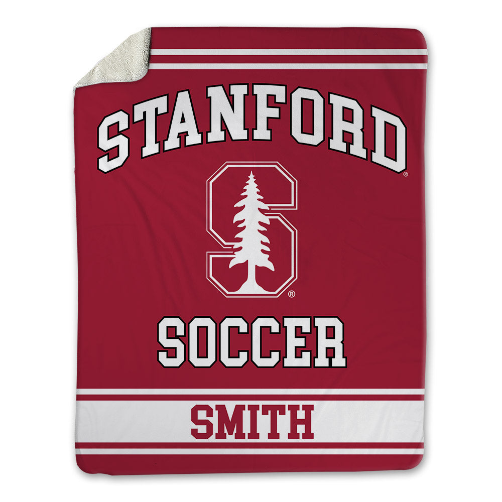 Stanford - NCAA Women's Soccer : Logan Smith - Blanket-0
