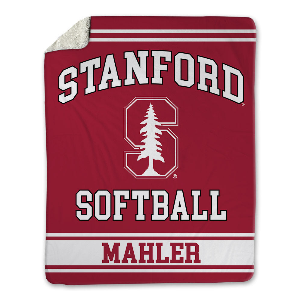 Stanford - NCAA Softball : River Mahler - Blanket-0
