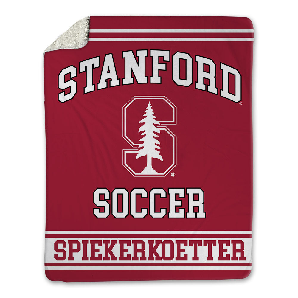 Stanford - NCAA Women's Soccer : Freya Spiekerkoetter - Blanket-0