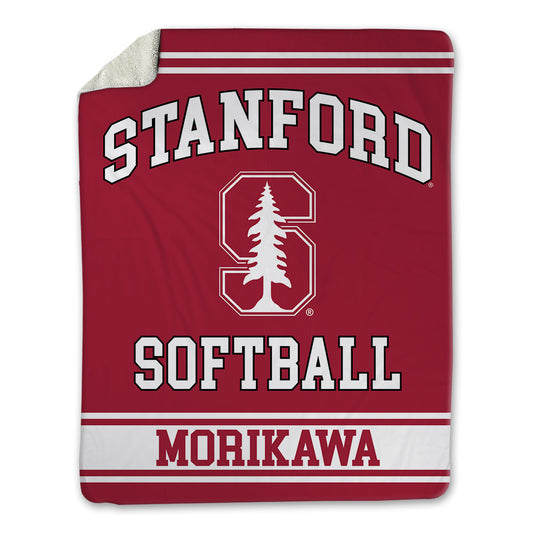 Stanford - NCAA Softball : Allison Morikawa - Blanket-0
