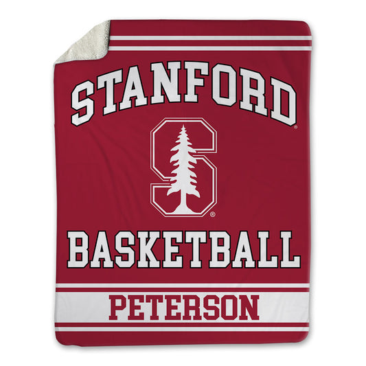 Stanford - NCAA Women's Basketball : Harper Peterson - Blanket-0