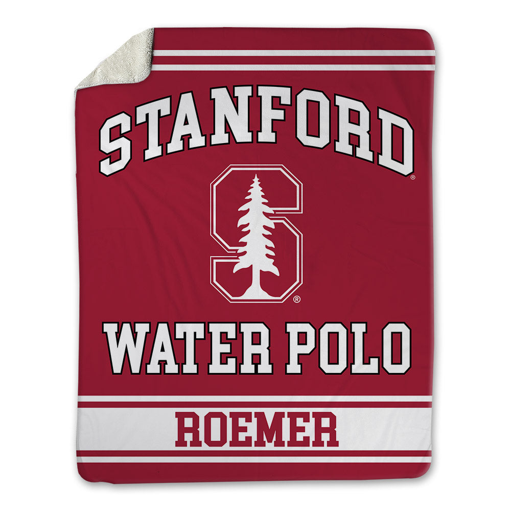 Stanford - NCAA Women's Water Polo : Jewel Roemer - Blanket-0