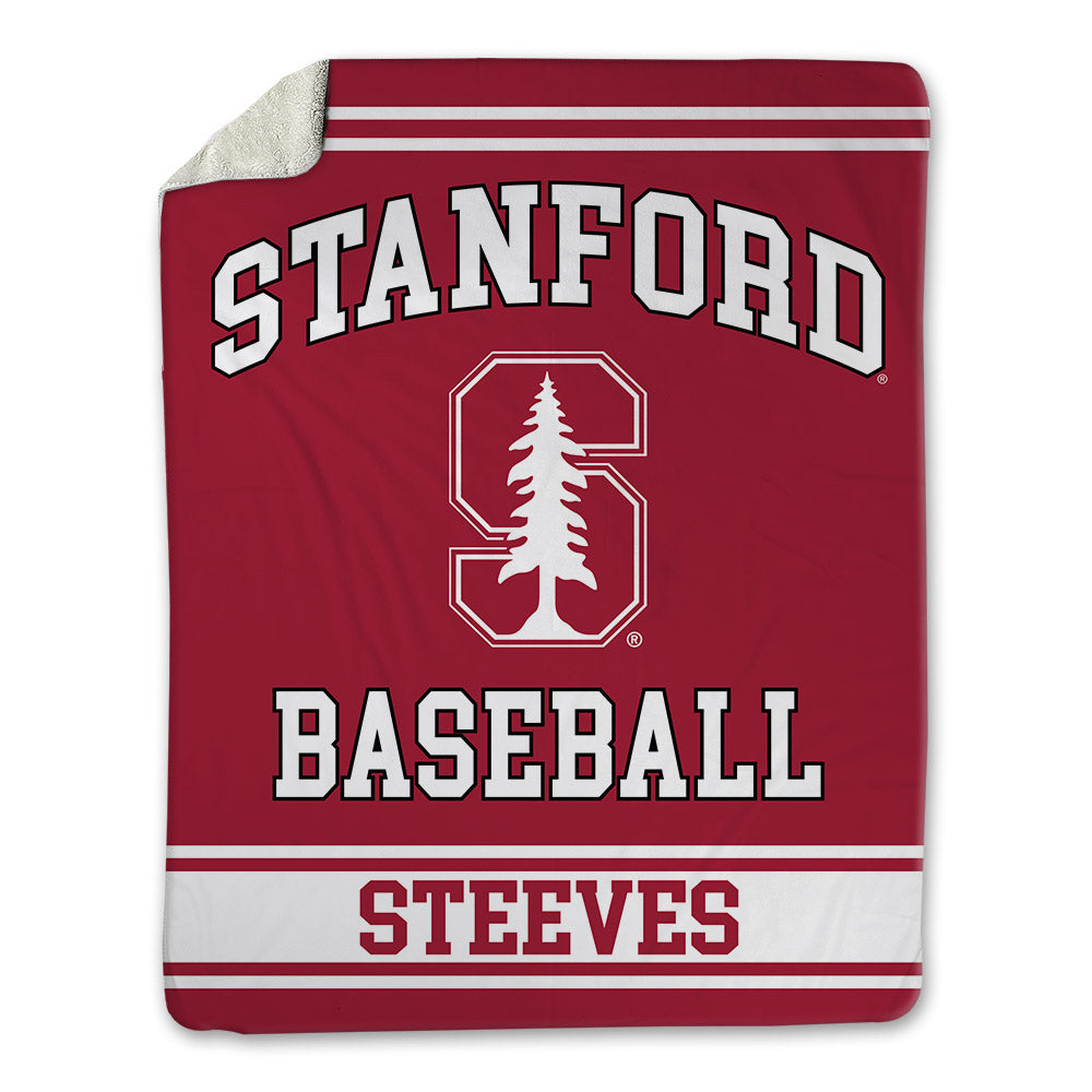 Stanford - NCAA Baseball : Austin Steeves - Blanket-0