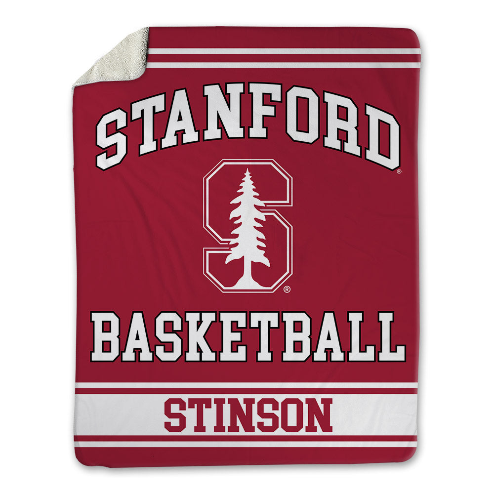 Stanford - NCAA Men's Basketball : Evan Stinson - Blanket-0