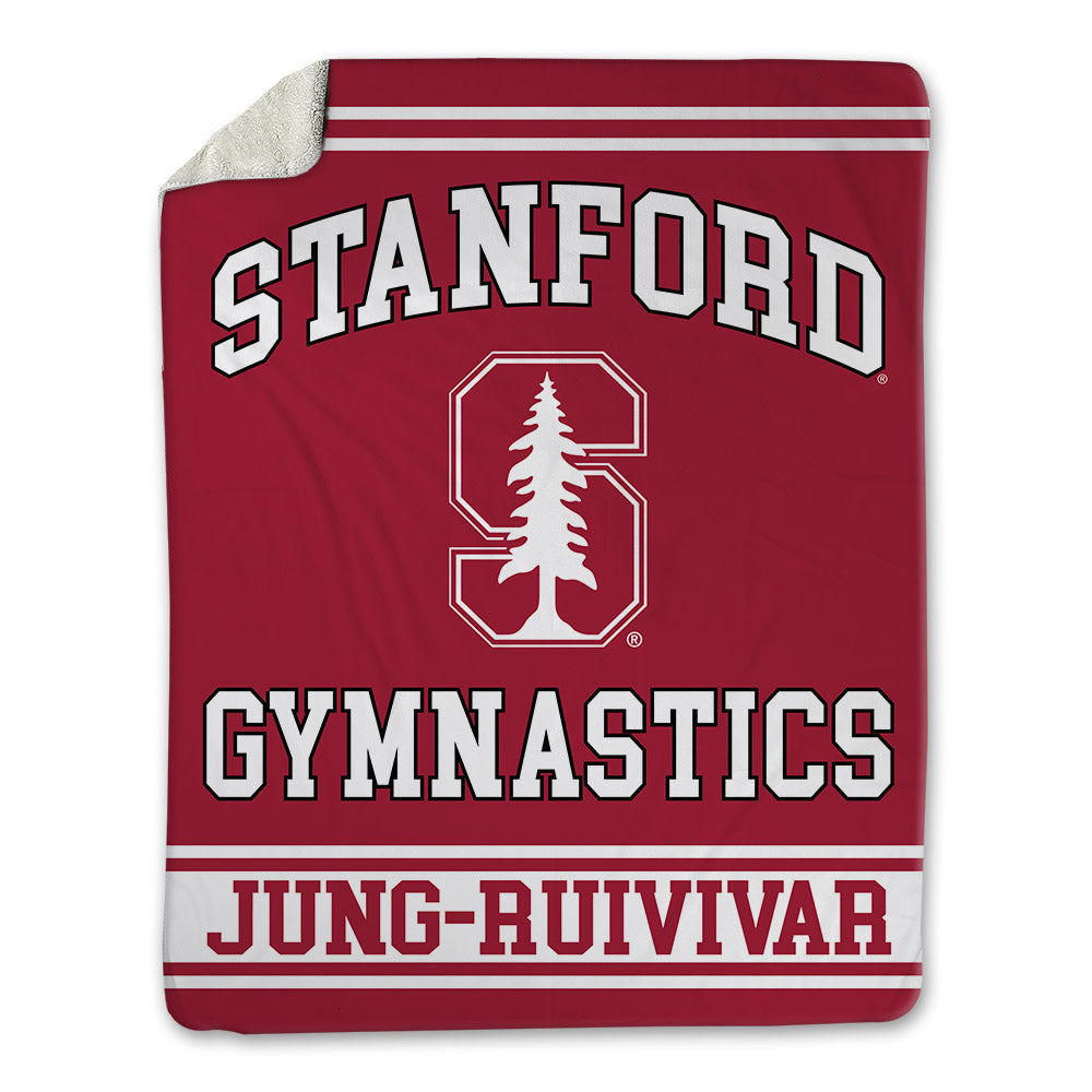 Stanford - NCAA Women's Gymnastics : Levi Jung-Ruivivar - Blanket-0