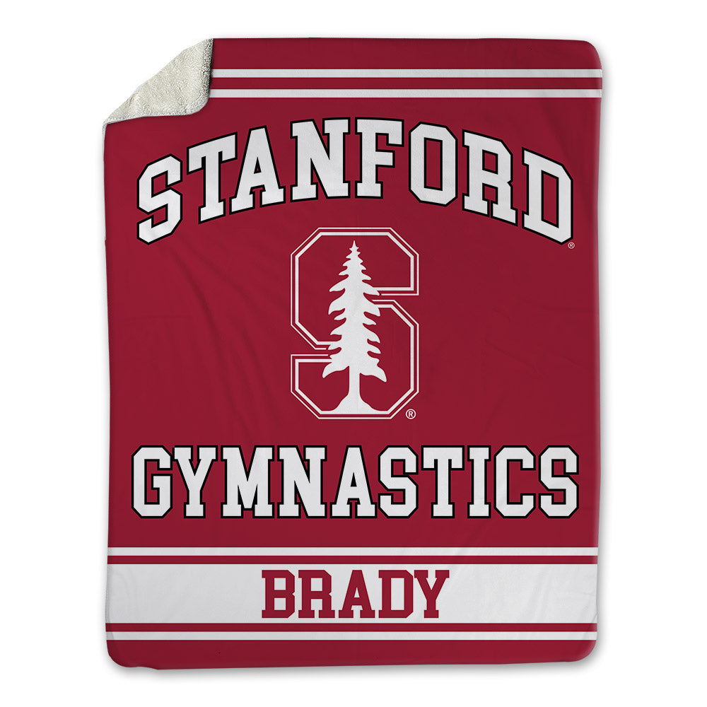 Stanford - NCAA Men's Gymnastics : Nartey Brady - Blanket-0