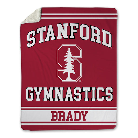 Stanford - NCAA Men's Gymnastics : Nartey Brady - Blanket-0