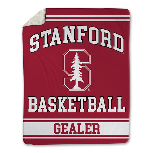 Stanford - NCAA Men's Basketball : Benny Gealer - Blanket-0