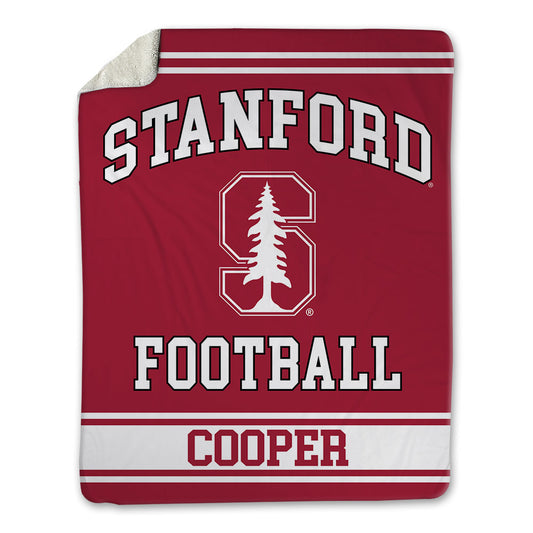 Stanford - NCAA Football : Ernest Cooper - Blanket-0