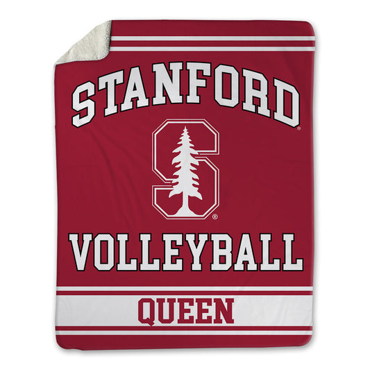 Stanford - NCAA Women's Volleyball : Zaria Queen - Blanket-0