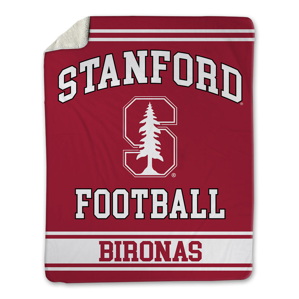 Stanford - NCAA Football : London Bironas - Blanket-0