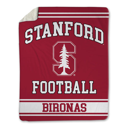 Stanford - NCAA Football : London Bironas - Blanket-0
