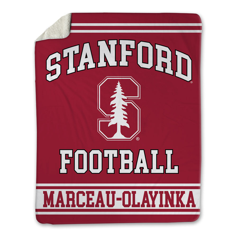 Stanford - NCAA Football : Braden Marceau-Olayinka - Blanket-0