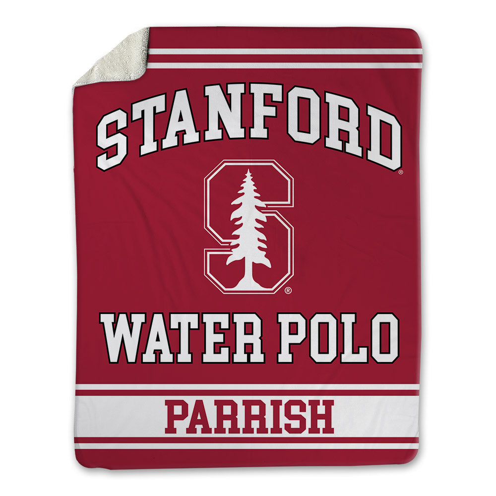 Stanford - NCAA Women's Water Polo : Addison Parrish - Blanket-0