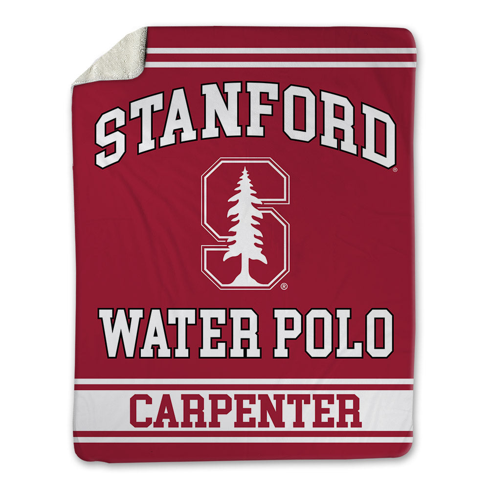 Stanford - NCAA Women's Water Polo : Christine Carpenter - Blanket-0