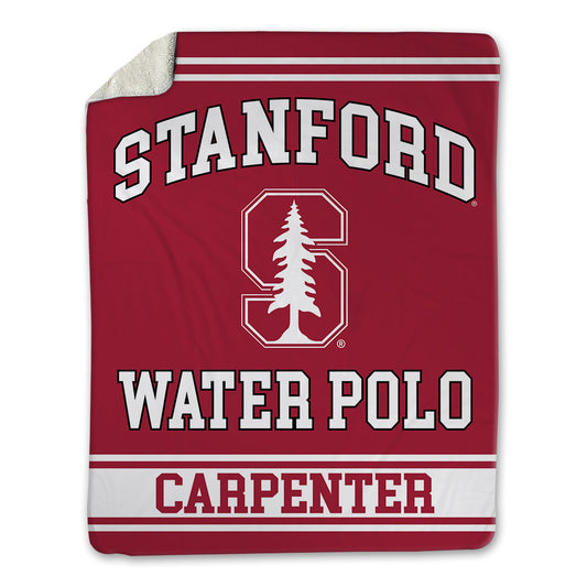Stanford - NCAA Women's Water Polo : Christine Carpenter - Blanket-0