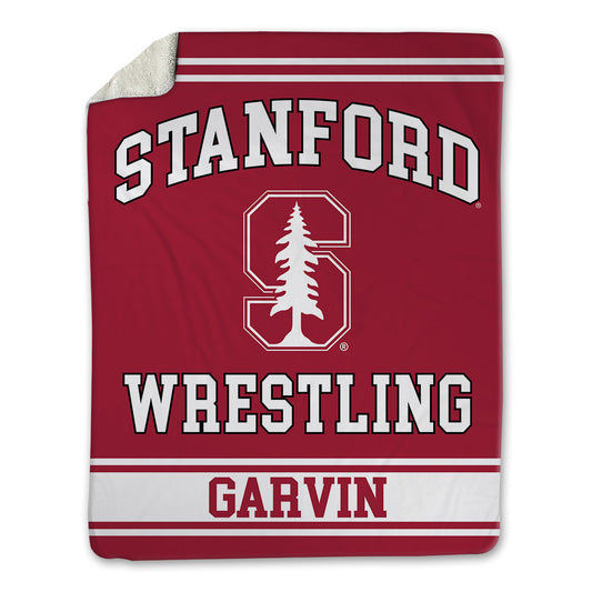 Stanford - NCAA Wrestling : Hunter Garvin - Blanket-0
