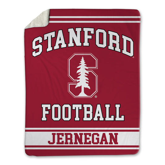 Stanford - NCAA Football : Preston Jernegan - Blanket-0