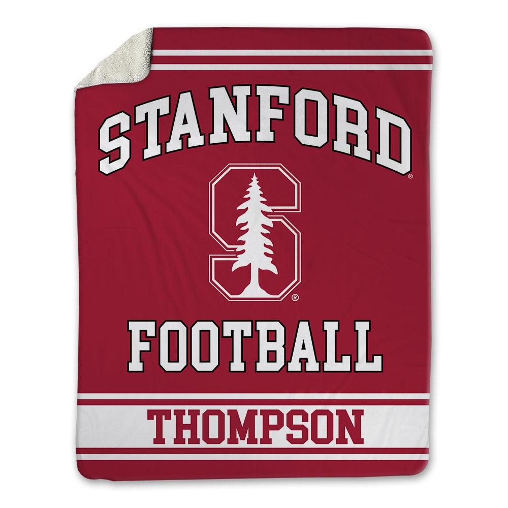 Stanford - NCAA Football : Jason Thompson - Blanket-0