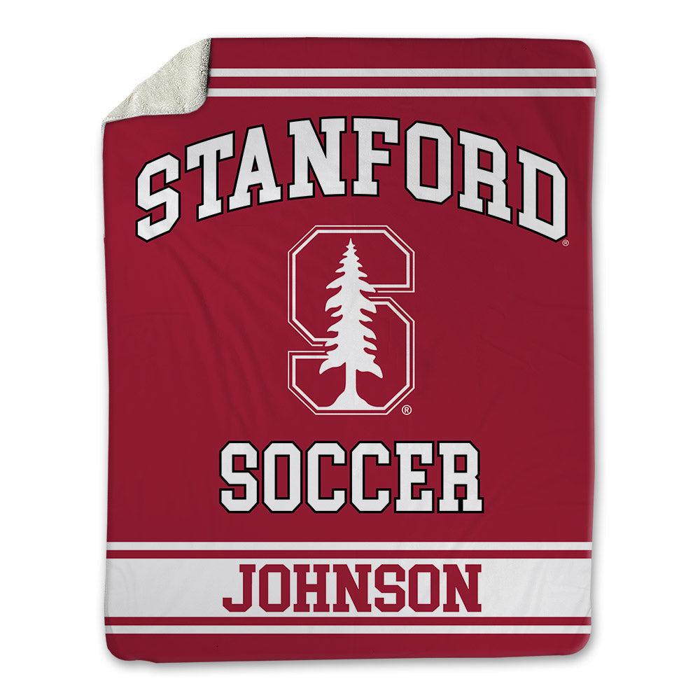 Stanford - NCAA Women's Soccer : Noe Johnson - Blanket-0