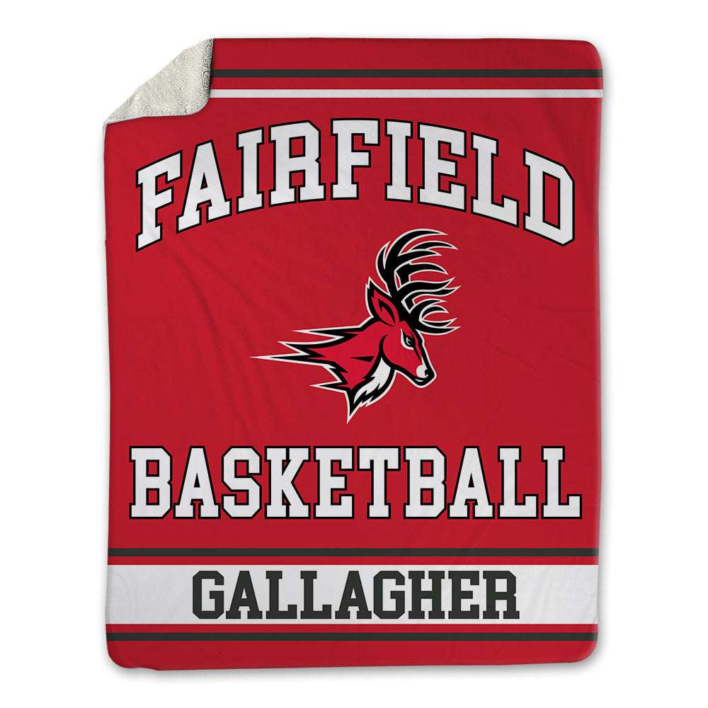 Fairfield - NCAA Women's Basketball : Nicole Gallagher - Blanket-0