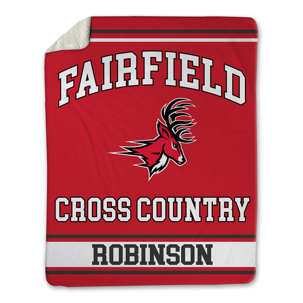 Fairfield - NCAA Men's Cross Country : Bryce Robinson - Blanket-0