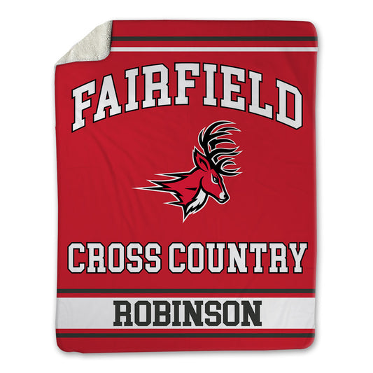 Fairfield - NCAA Men's Cross Country : Bryce Robinson - Blanket-0