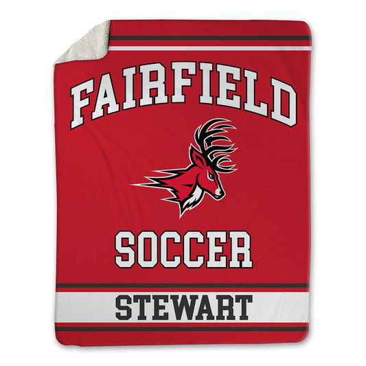 Fairfield - NCAA Women's Soccer : Amelie Stewart - Blanket-0