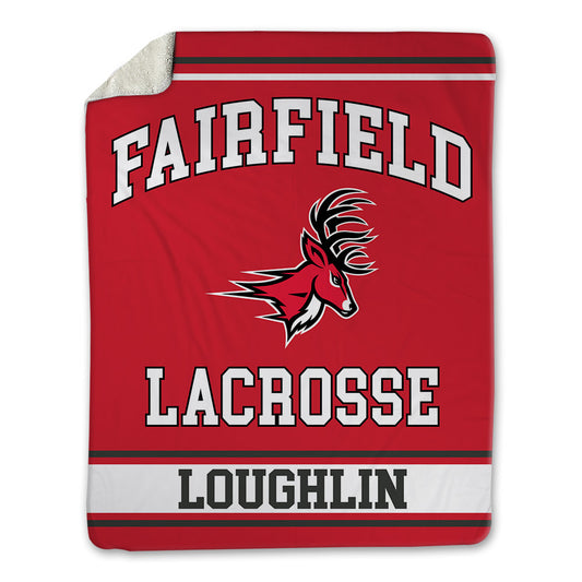 Fairfield - NCAA Women's Lacrosse : Charlotte Loughlin - Blanket-0