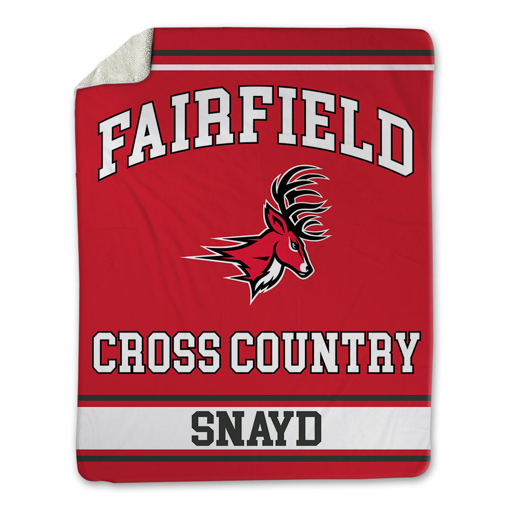 Fairfield - NCAA Women's Cross Country : Hannah Snayd - Blanket-0