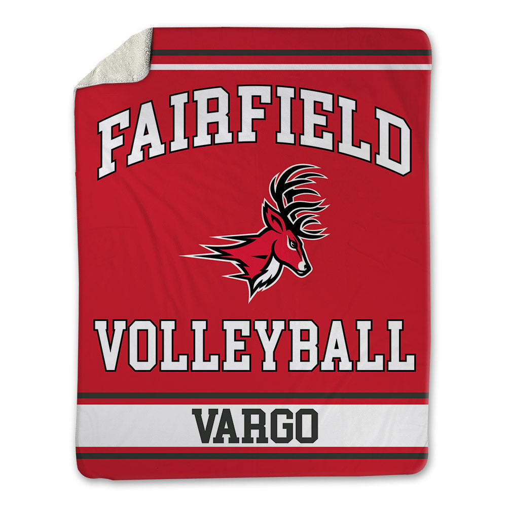 Fairfield - NCAA Women's Volleyball : Monica Vargo - Blanket-0