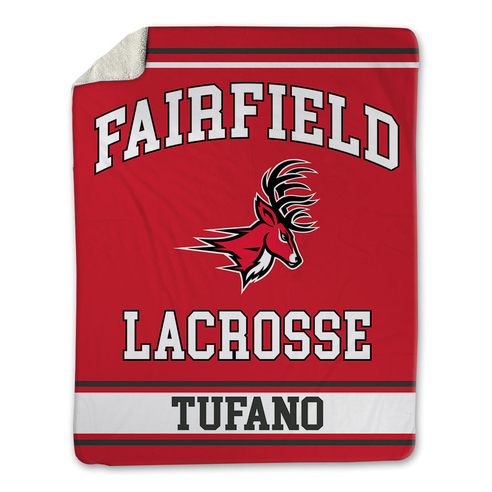 Fairfield - NCAA Women's Lacrosse : Kyleigh Tufano - Blanket-0